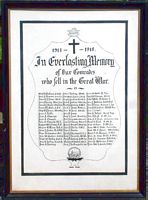 Church memorial