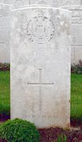 WE Hughes headstone
